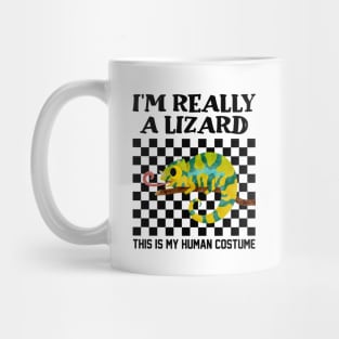 I'm Really A Lizard This Is My Human Costume Mug